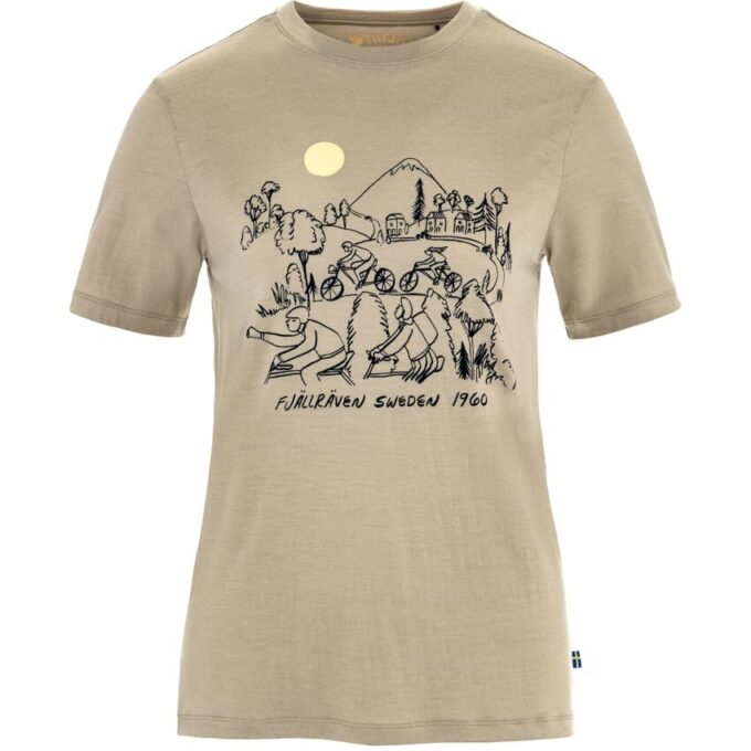 Camiseta de lana Hoja Lugnt W