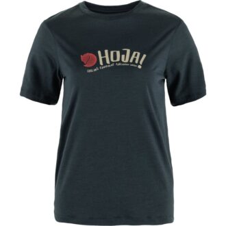 Camiseta de lana Hoja W
