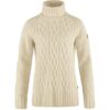 Ovik Jersey de cuello alto con punto trenzado Ovik Jersey de cuello alto con punto trenzado