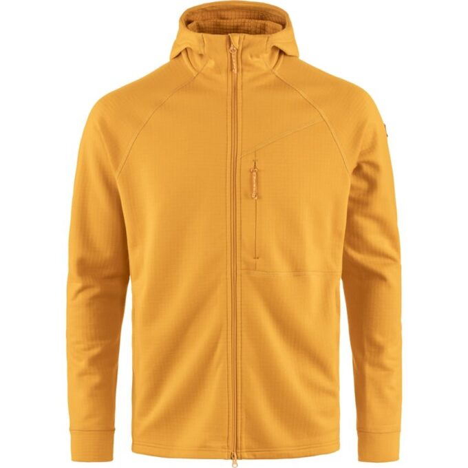 Sudadera con capucha Abisko Grid Forro polar M